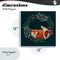 Stupell Industries Sleepy Fox in Botanical Wreath Wall Plaque, design by Metka Hiti